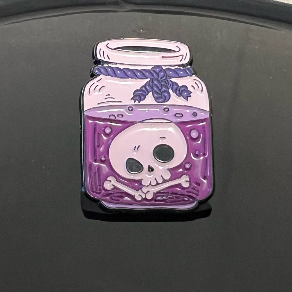 Lapel Pin, The Purple Poison